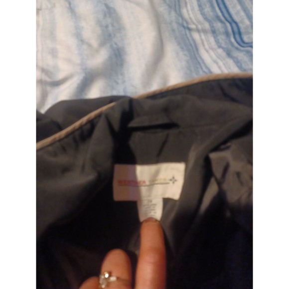 Weather Tamer Womens Jacket Coat Black And Tan Zip Up Front Size 2x Outerwear - Picture 4 of 6